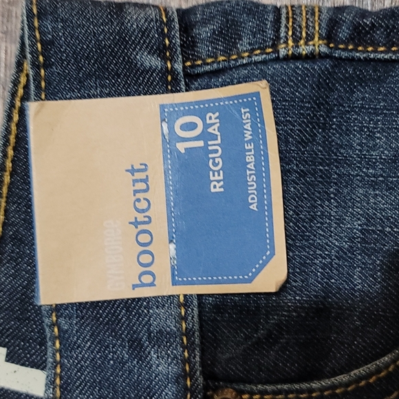 Gymboree boot cut jeans size 10 Brand NWT new very nice pair of jeans clean cut - Picture 3 of 8